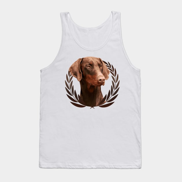 Doberman Pinscher - Dobermann Tank Top by Nartissima